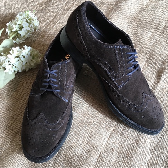 Geox Other - Men’s Geox Respira Suede Wing-tip Oxfords